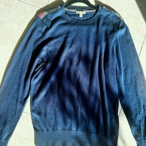 Authentic Burberry cashmere blend me s shirt